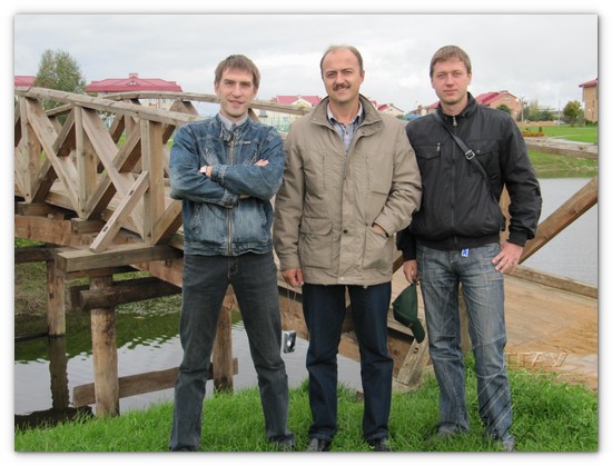 Тры багатыры – Сяргей Стуканаў, Алег Кажанеўскі і Уладзіслаў Прасвіракоў 