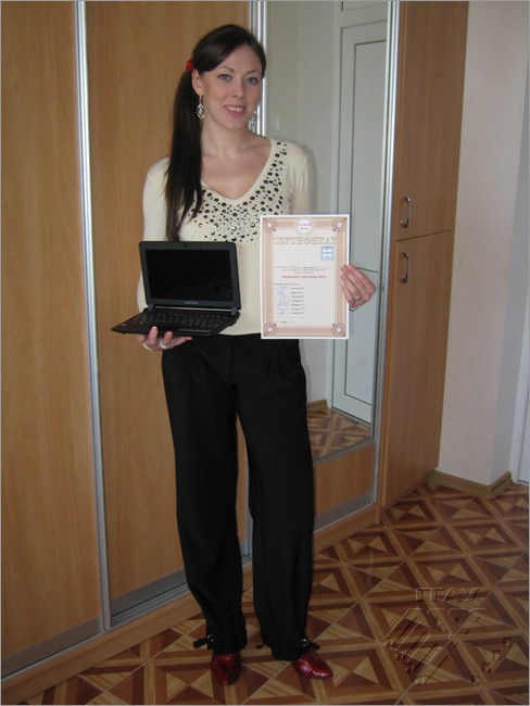 Гран-При конкурса – ноутбук завоевала студентка 4-го курса факультета защиты растений Кислая Анастасия.