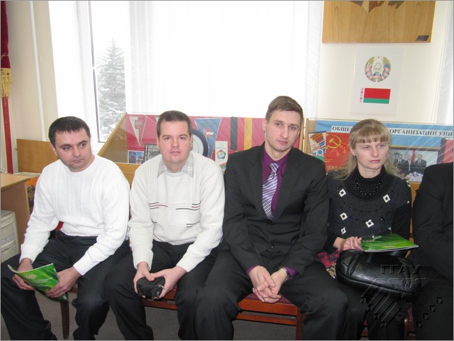 У музеі ГДАУ – Шалтанюк, Бекіш і сям’я Гваздовых (калі не памыляюся)