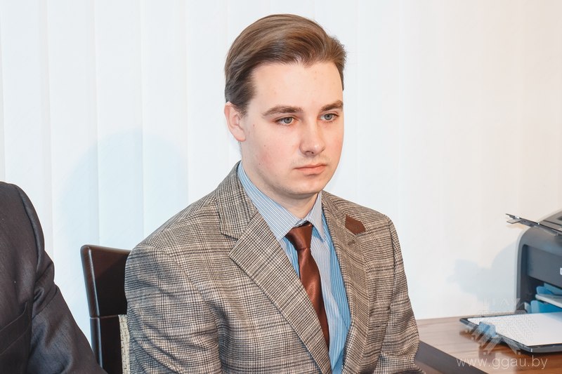 Аспиранту УО ГГАУ назначена стипендия Президента Республики Беларусь
