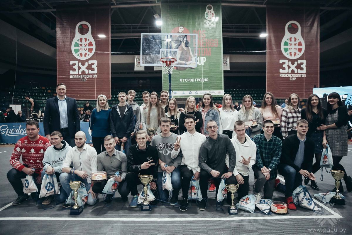 Студенческие команды разыграли призы международного Рождественского фестиваля по баскетболу 3х3