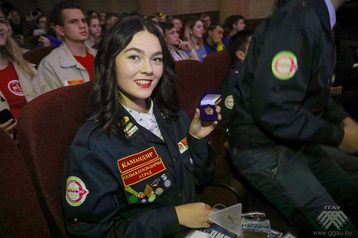 Виталия Селивончик, студентка Гродненского государственного аграрного университета, лучший командир студенческого сельскохозяйственного отряда Беларуси по итогам 2019 года