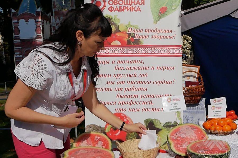 Экспозиция РУАП «Гродненская овощная фабрика»
