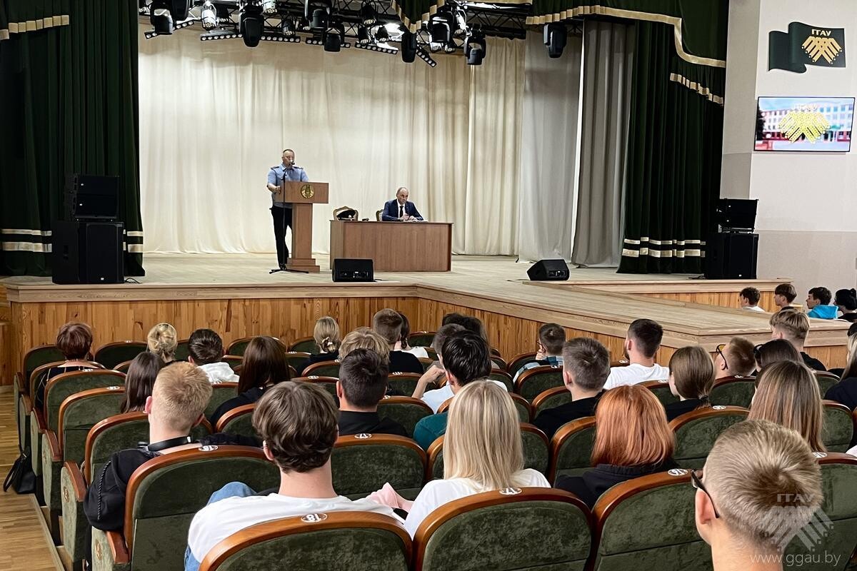 Встреча с начальником отделения наркоконтроля и противодействия торговле людьми