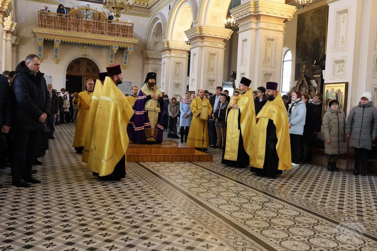 молебен о здравии студентов и преподавателей ГГАУ