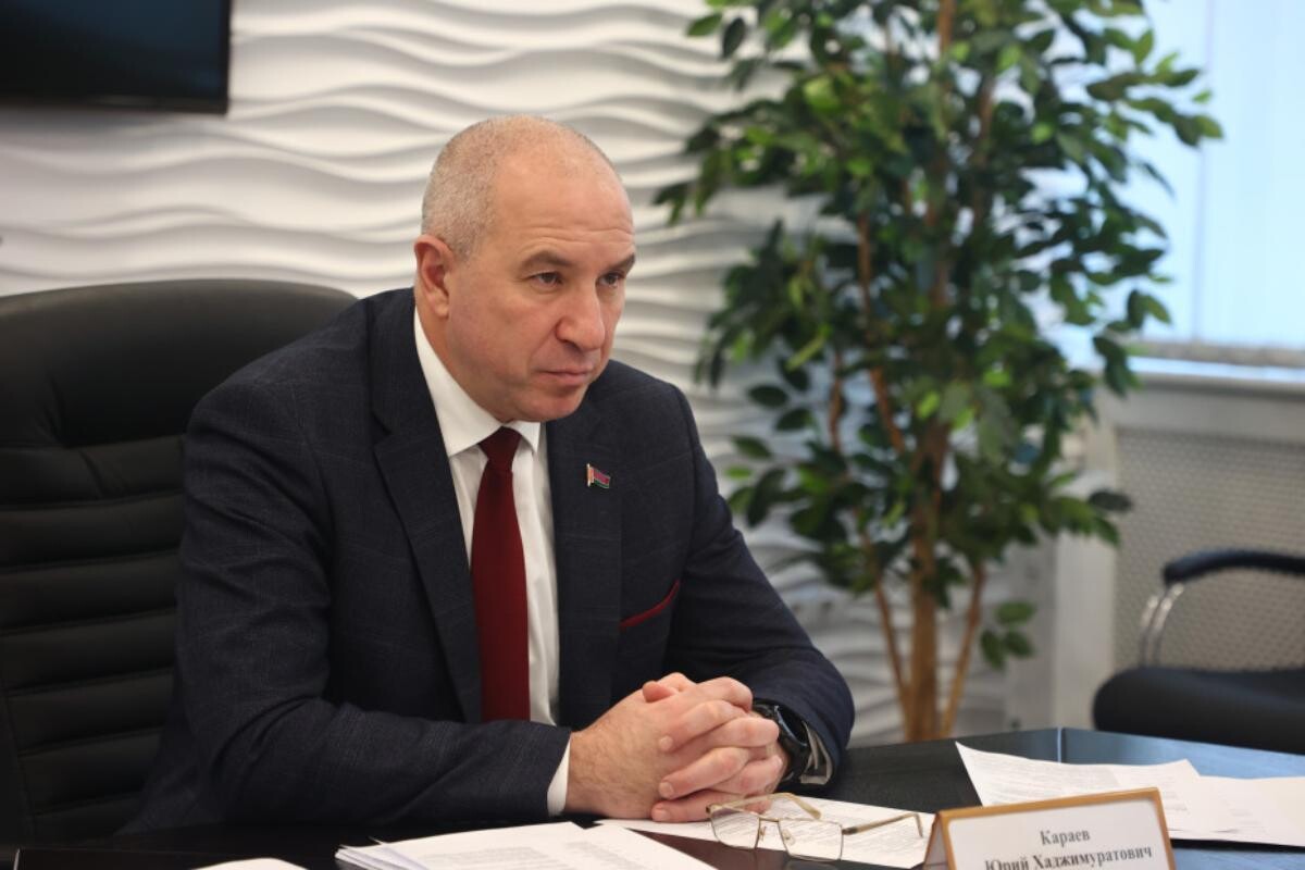 Поздравление Караева Ю.Х. с назначением на должность председателя Гродненского облисполкома!