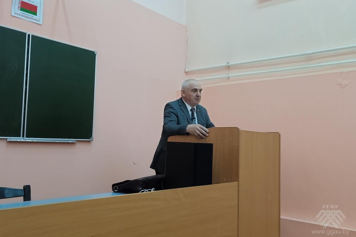 Встреча студентов ФВМ с руководителем ветеринарной службы Гродненской области