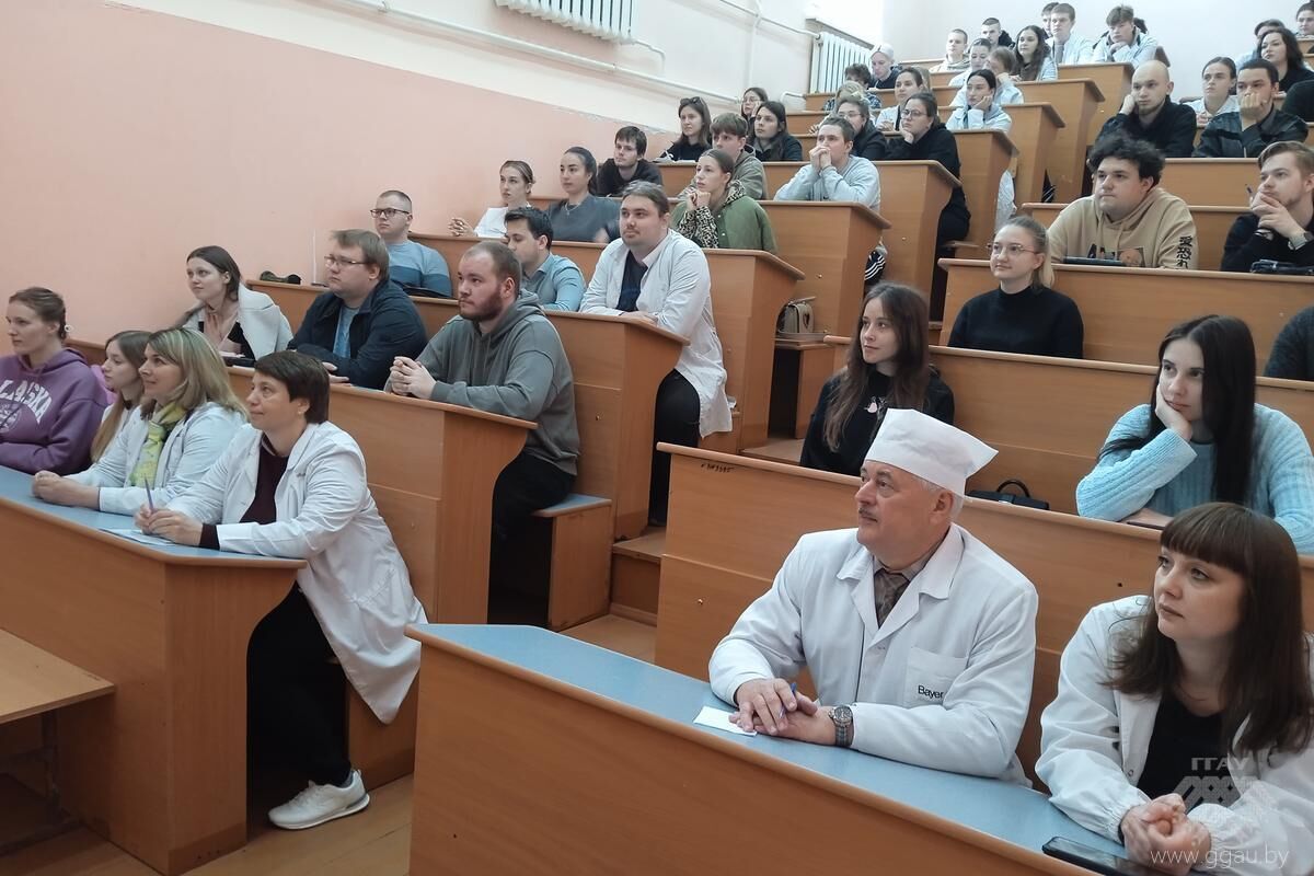 Встреча студентов ФВМ с руководителем ветеринарной службы Гродненской области