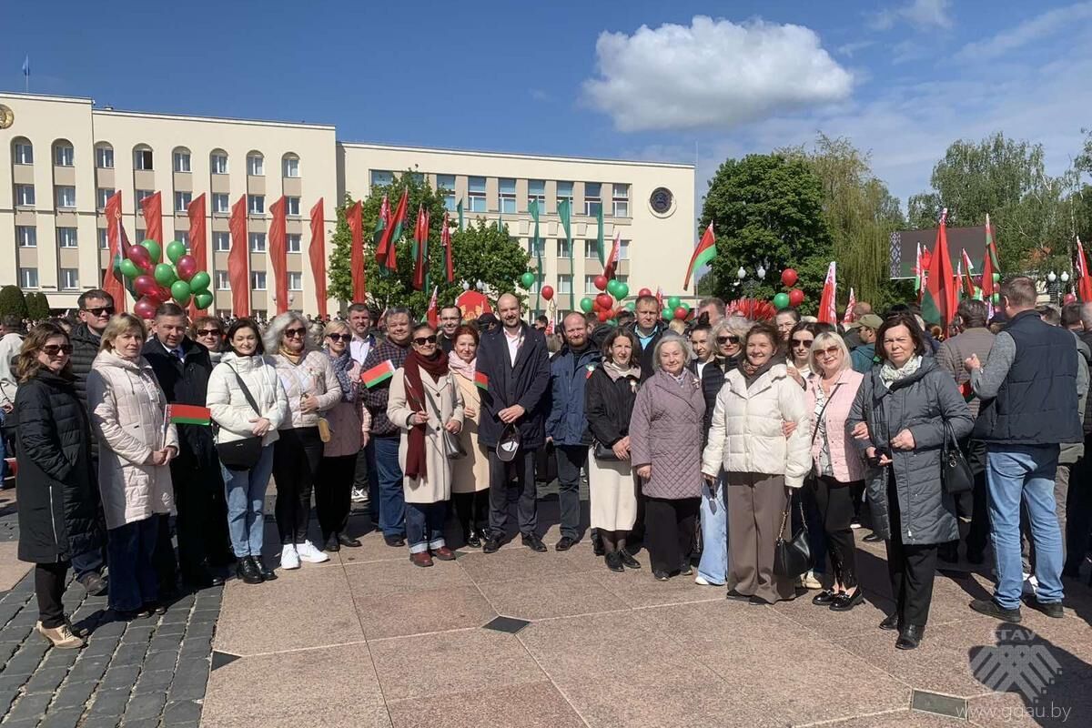 Чествование государственных символов Республики Беларусь