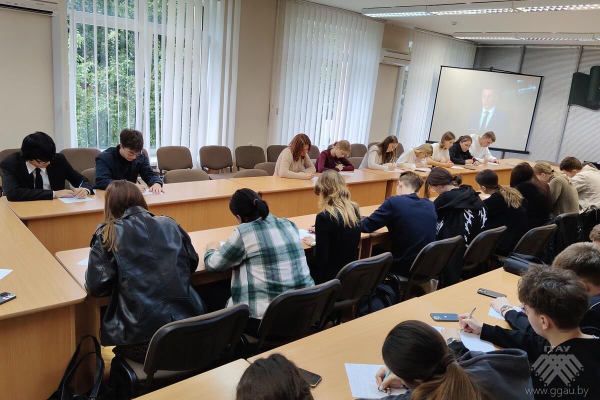 Написание республиканского диктанта «Дзень народнага адзінства»