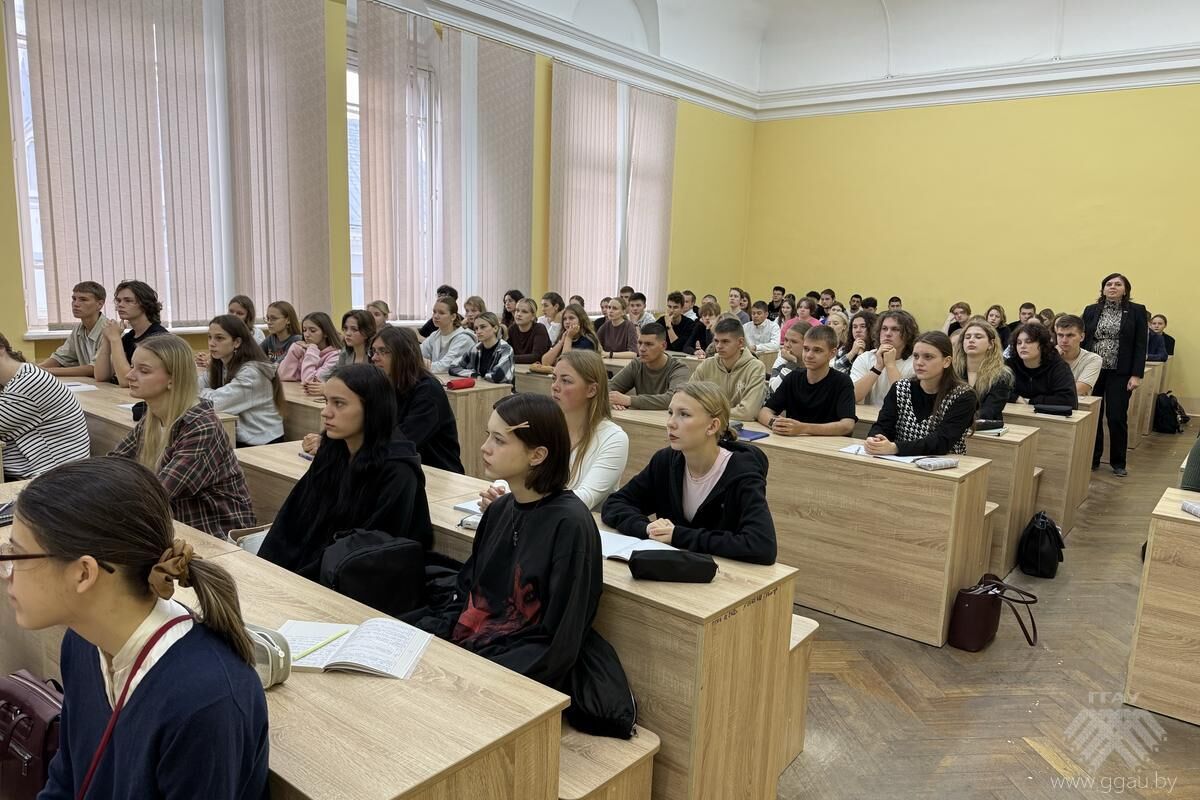 Встреча ректора УО ГГАУ со студентами 1 курса ФВМ