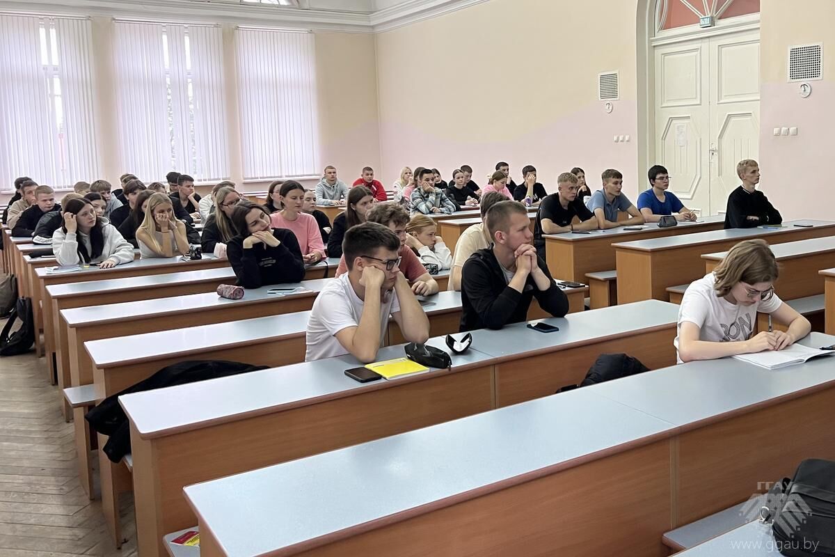 Студенты-первокурсники выбирают занятия по интересам
