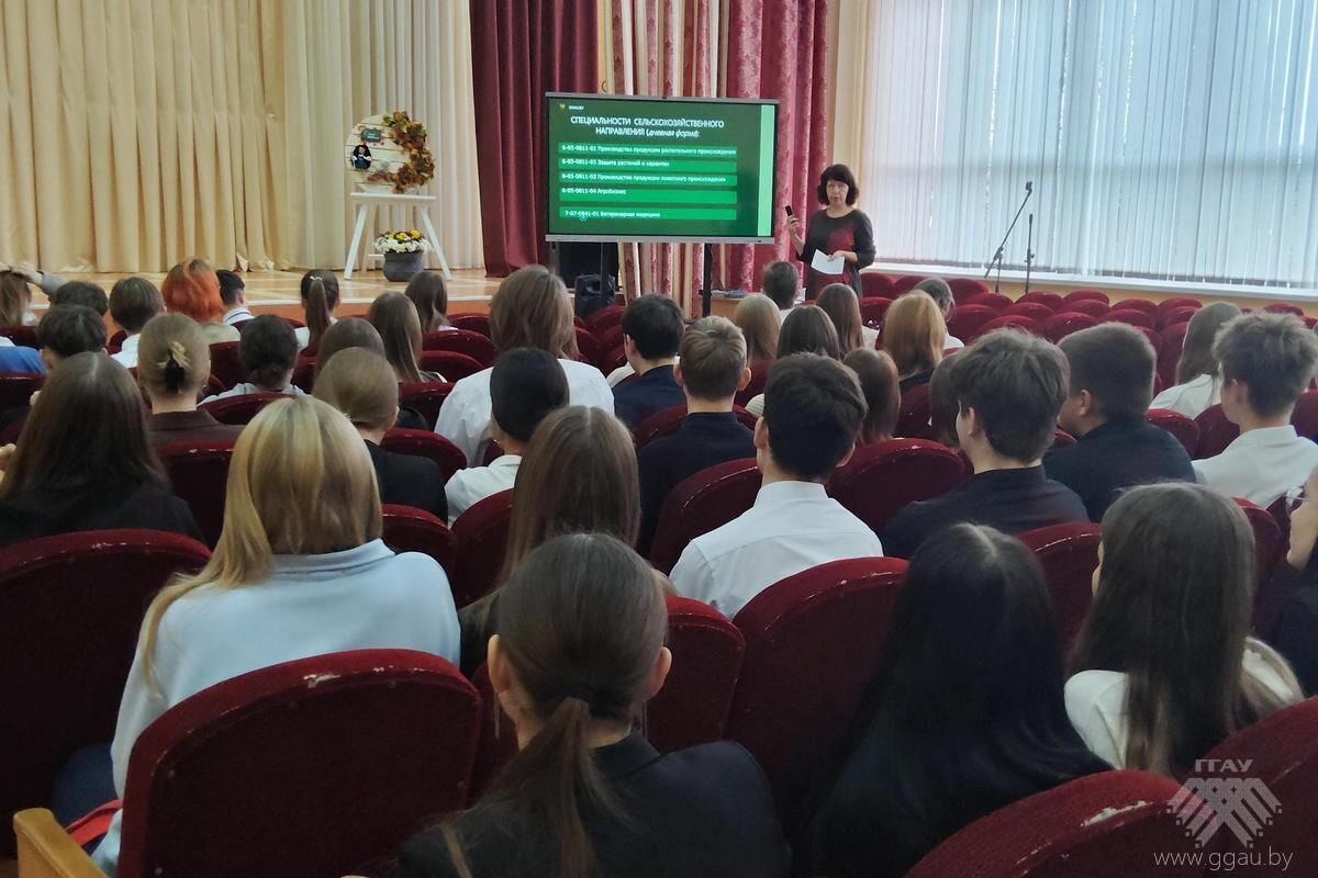Профориентационные встречи в г. Ганцевичи