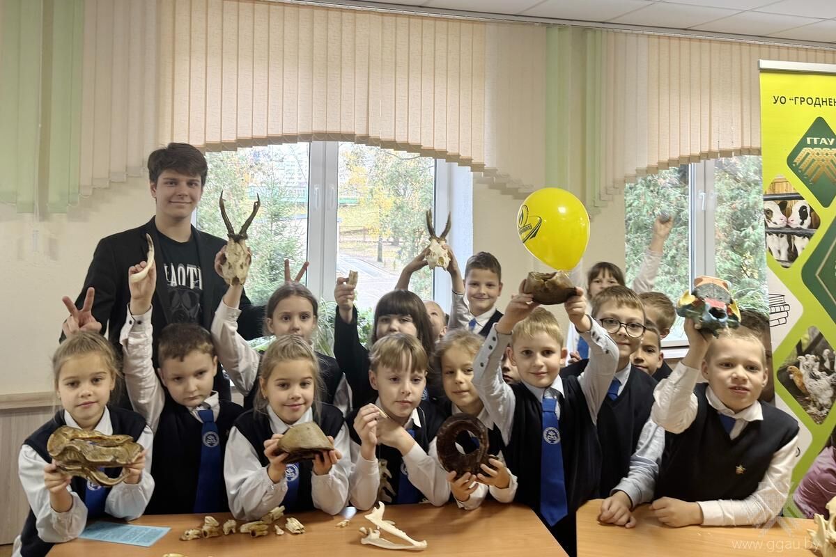 Встреча Аграрного с учащимися Октябрьского района Гродно