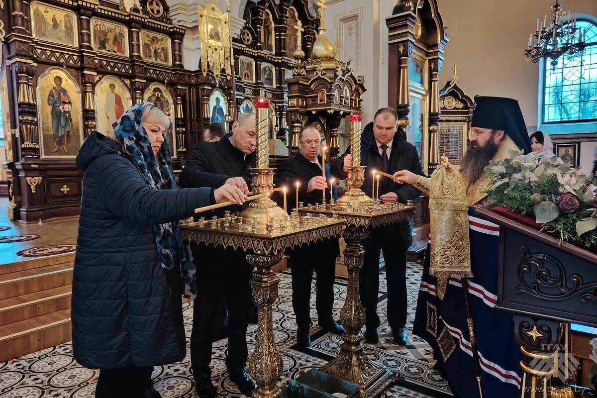 Архиепископ Антоний совершил молебен о здравии и спасении преподавателей и студентов УО «ГГАУ»