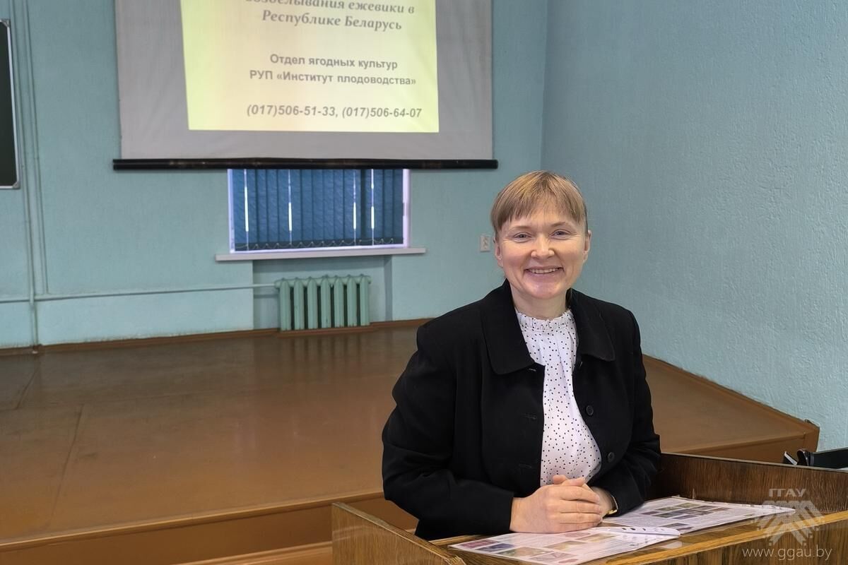 Встреча студентов с сотрудником института плодоводства