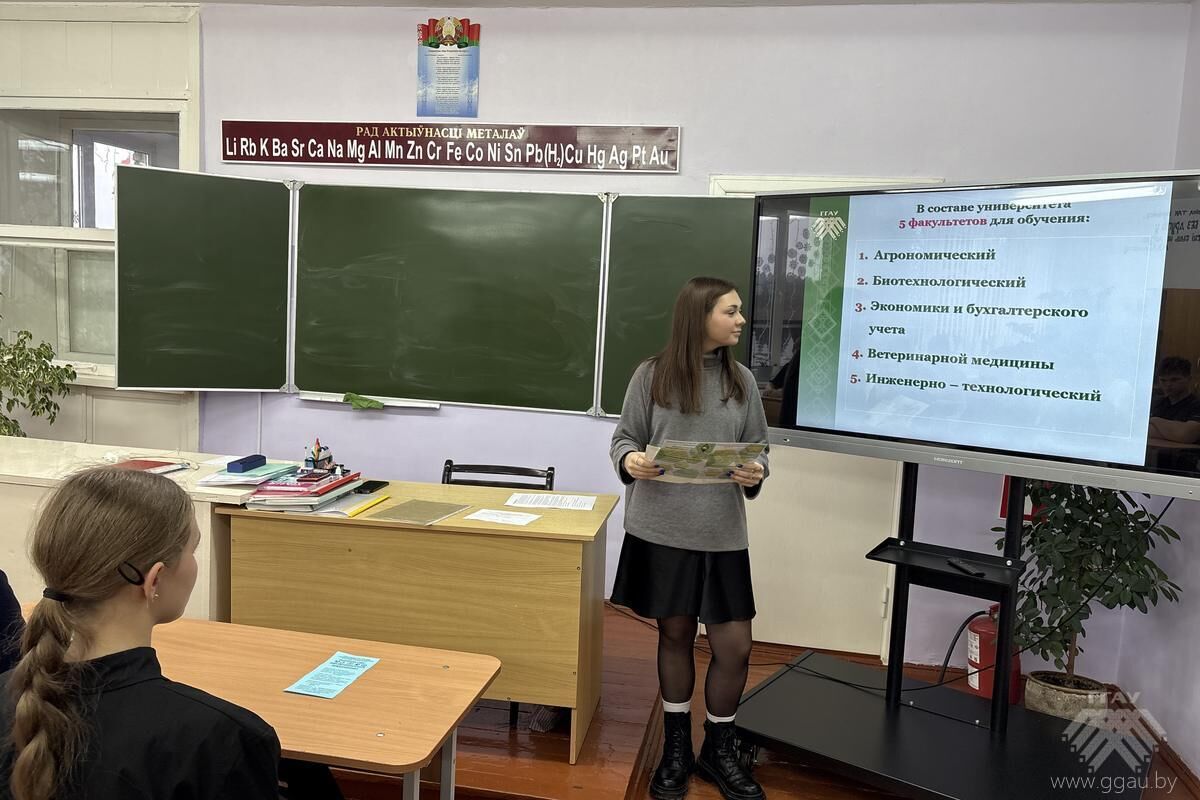 Студенческие профориентационные встречи в школах