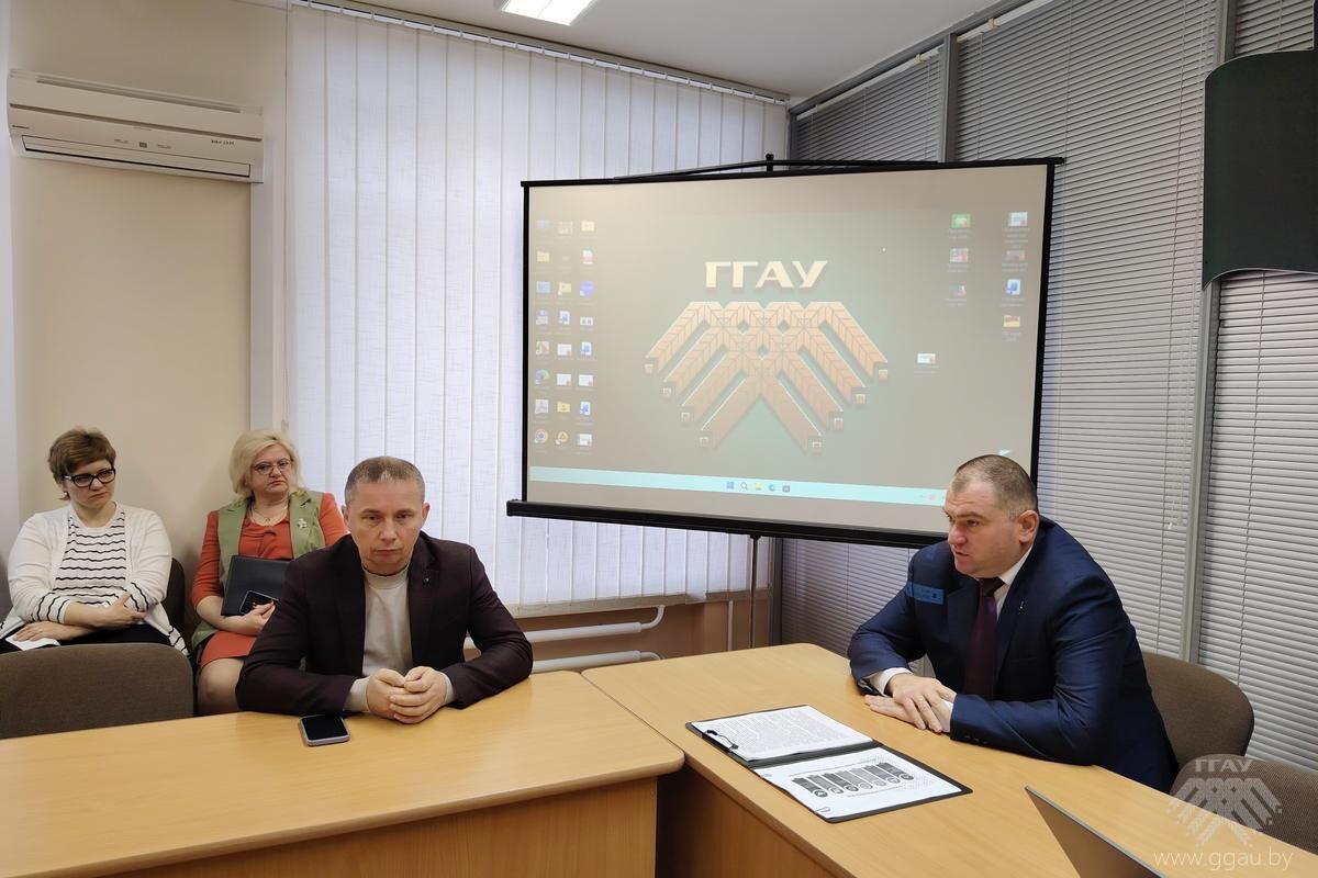 В УО «ГГАУ» прошёл Единый день информирования