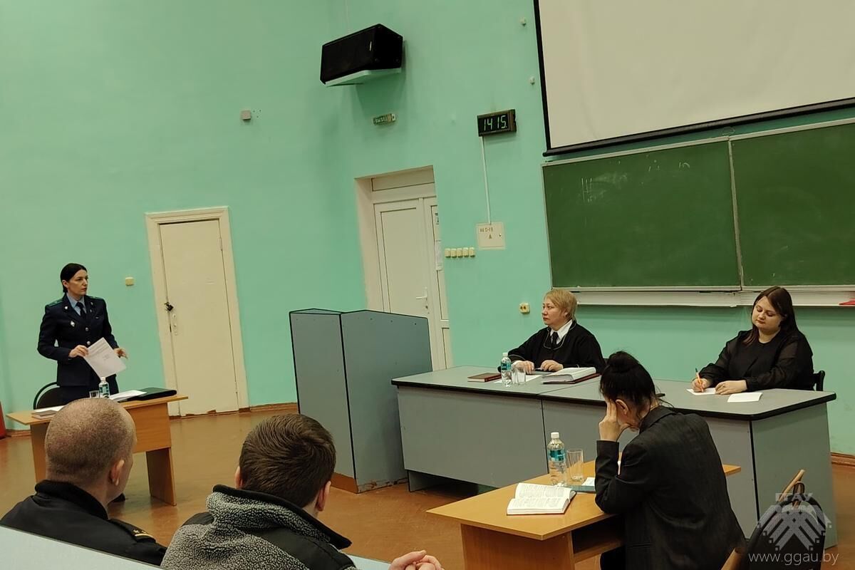 В аграрном университете прошло очередное выездное судебное заседание