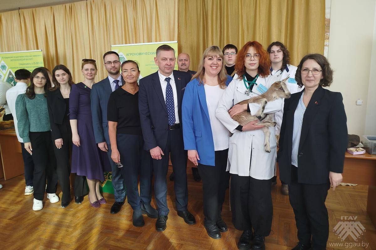 Встреча УО «ГГАУ» с учащимися выпускных классов