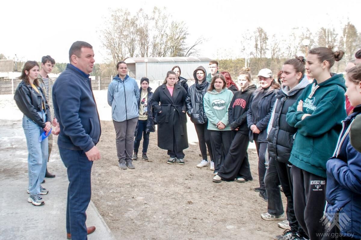 Студенты ФВМ посетили молочно-товарный комплекс “Лабно”