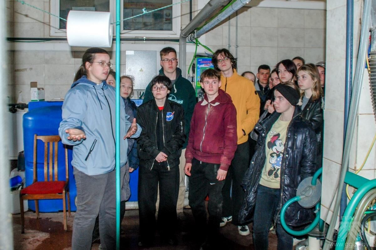 Студенты ФВМ посетили молочно-товарный комплекс “Лабно”