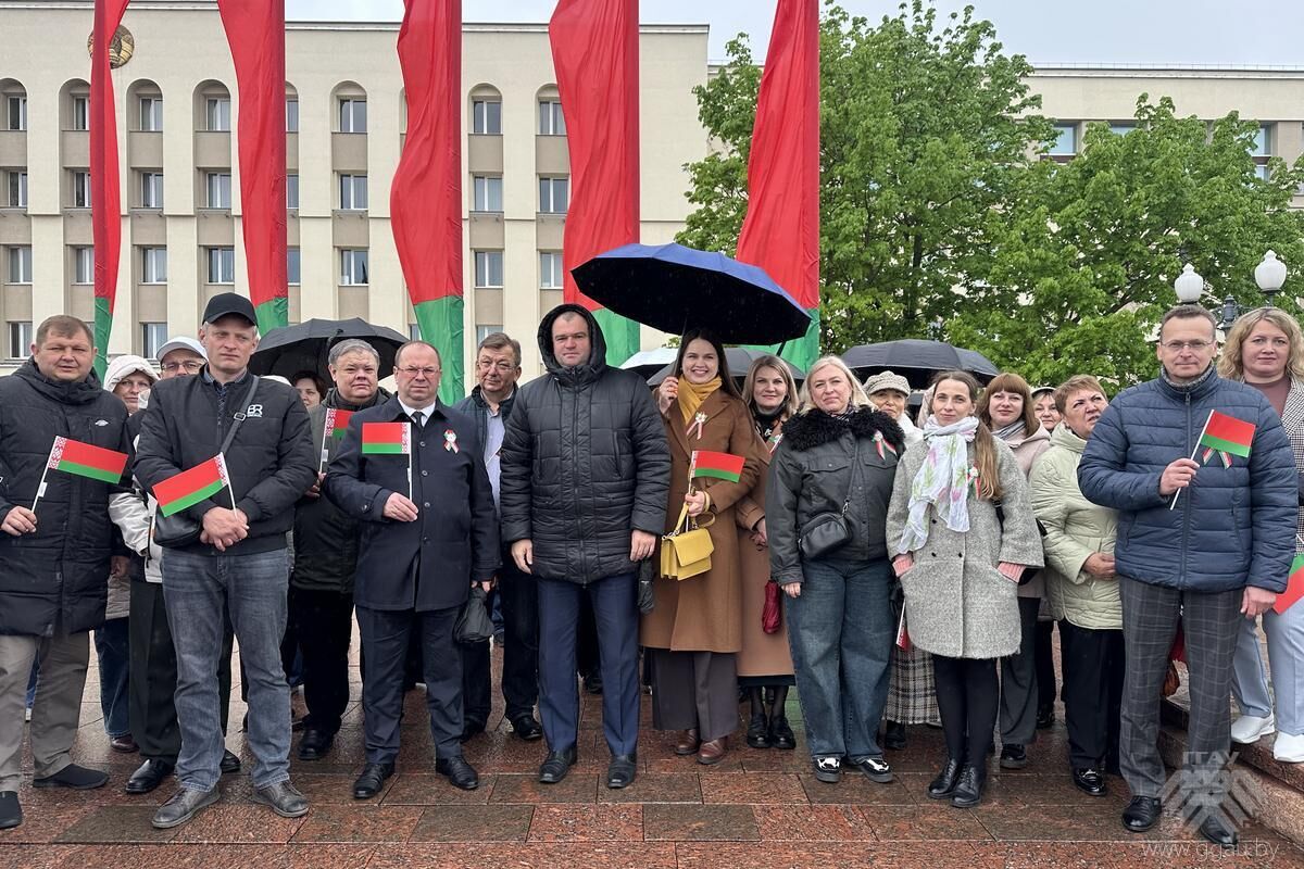 Аграрный университет проявил уважение к государственным символам Республики Беларусь
