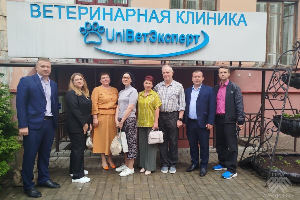 Делегация Воронежского ГАУ в УО «ГГАУ»