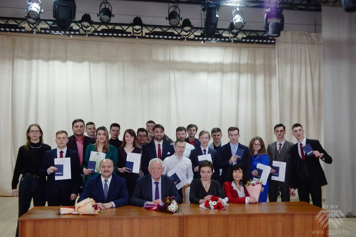 29 студзеня дыпломы атрымалі выпускнікі агранамічнага факультэта