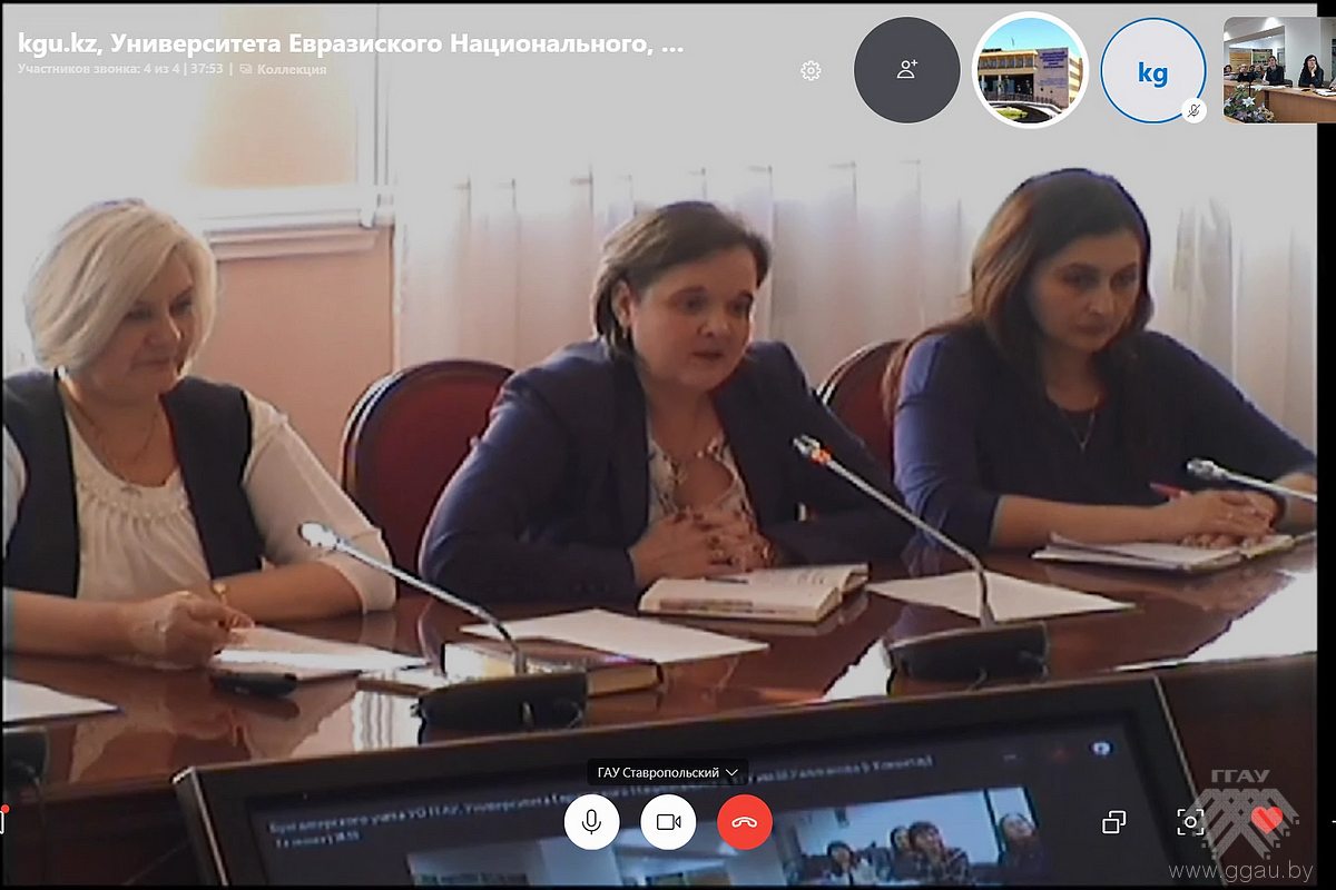 Современное развитие учета, анализа и аудита в странах СНГ: онлайн конференция на факультете бухгалтерского учета