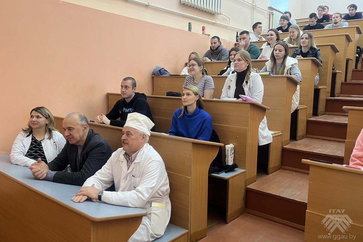 Встреча будущих специалистов с руководителем ветеринарной службы Гродненской области