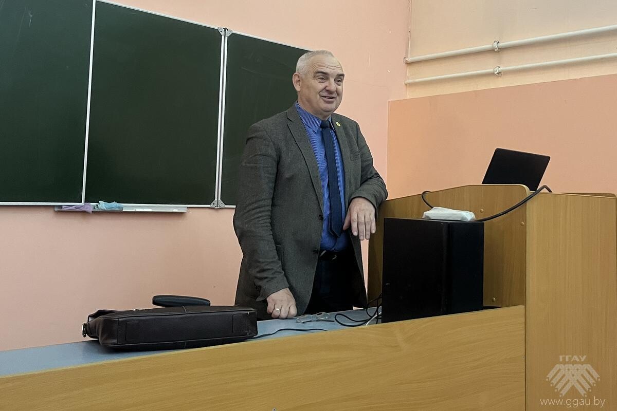 Встреча будущих специалистов с руководителем ветеринарной службы Гродненской области