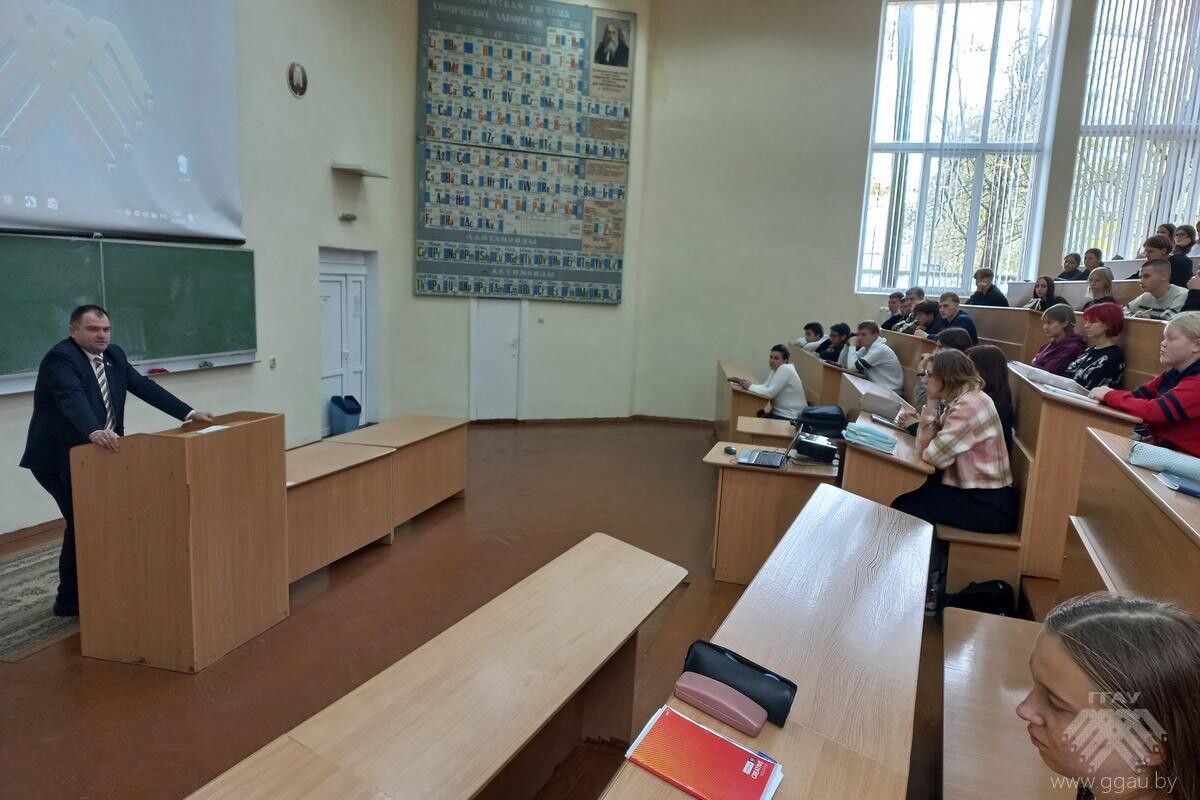 Диалог ректора УО ГГАУ со студентами 1 курса ФВМ