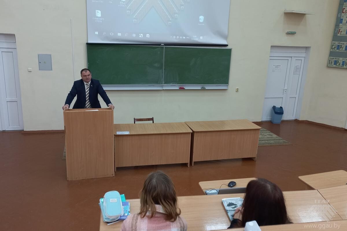 Диалог ректора УО ГГАУ со студентами 1 курса ФВМ