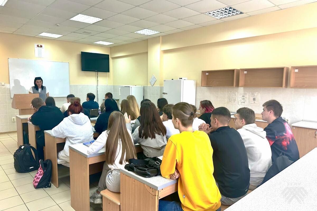 Представитель Слуцкого мясокомбината посетил инженерно-технологический факультет