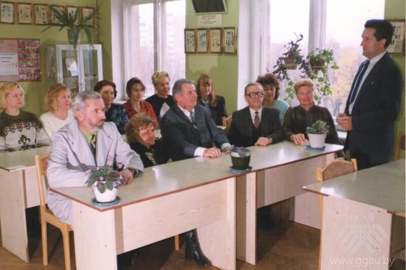 Заседание кафедры защиты растений (1994 г.)