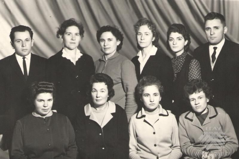Коллектив кафедры (1967 г.)
