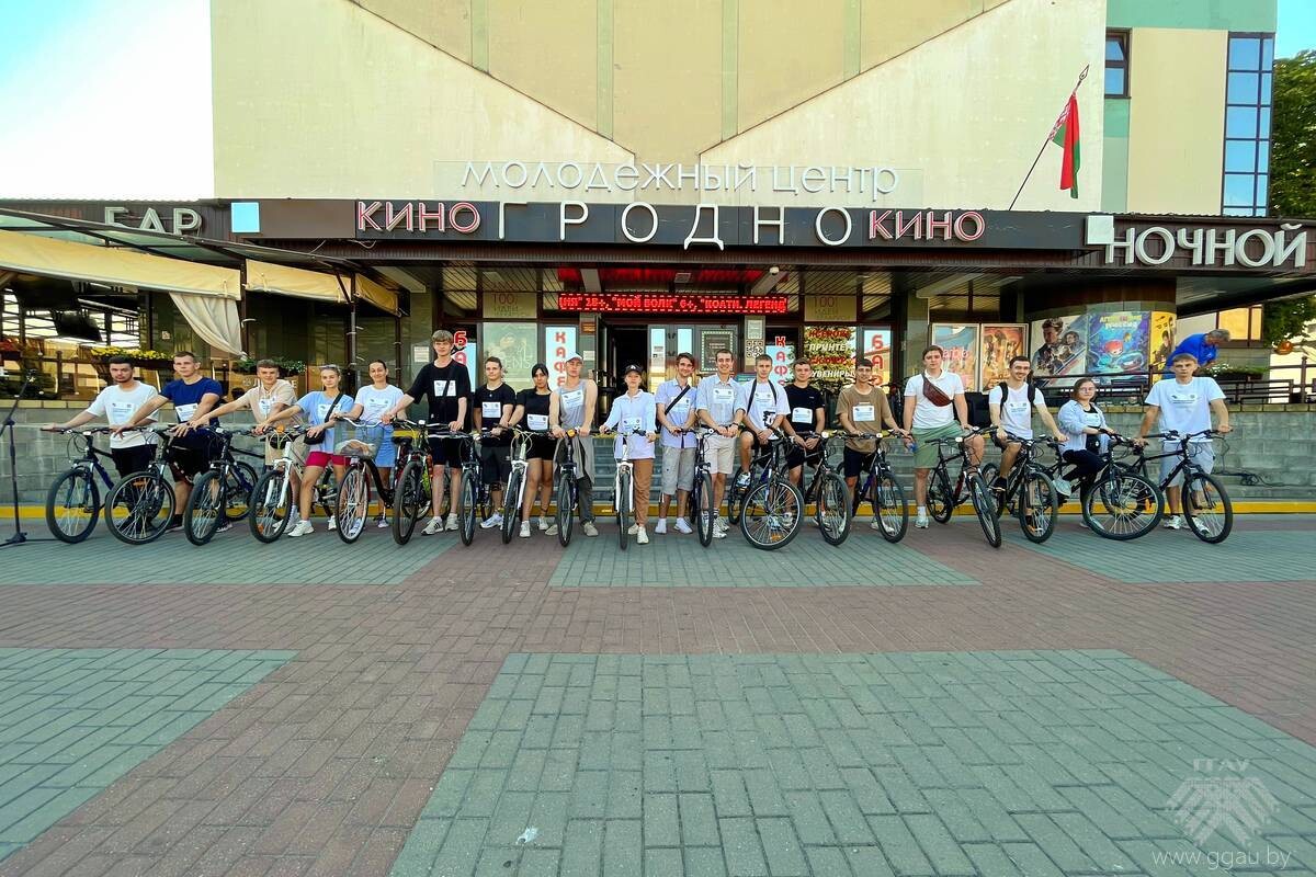 Велопробег в честь освобождения Гродно