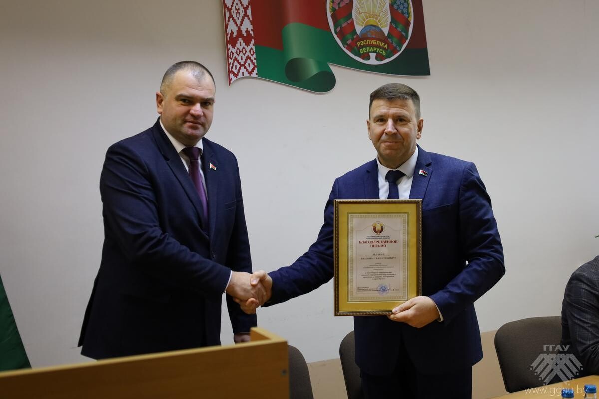 Встреча с председателем Гродненского городского Совета депутатов