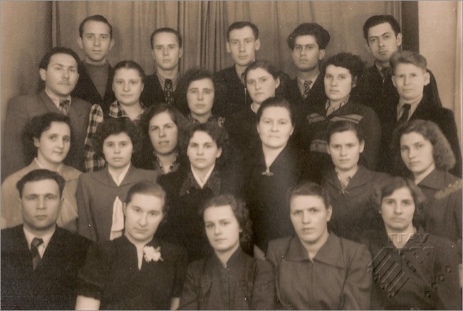 Одногруппники после окончания института,1957 г.