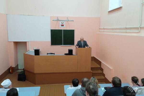 Встреча студентов ФВМ с руководителем ветеринарной службы Гродненской области