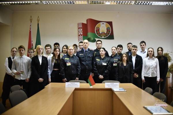 Организационно-обучающий семинар с членами Молодежного отряда охраны правопорядка УО «ГГАУ»