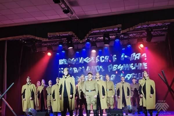 В ГГАУ состоялся показ документального спектакля «Календарь памяти: страницы судьбы»