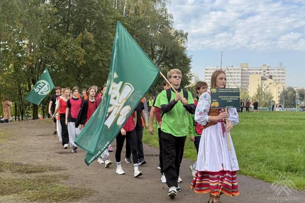 На стадионе УО «ГГАУ» торжественно открыли «Битву факультетов»!